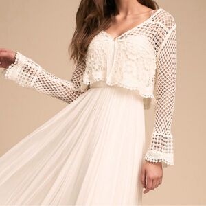 ANTHROPOLOGIE: Crochet Cardigan